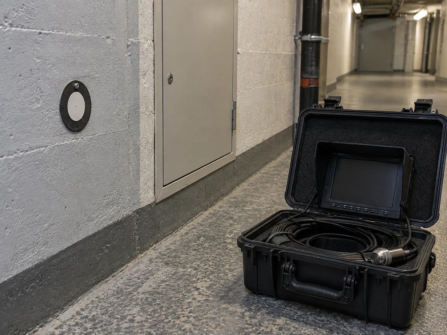 Контроль состояния трубы: пример выполненной работы